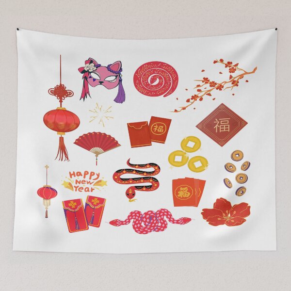 Item preview, Tet 2025 Chinese New Year of Snake Year 2025  designed and sold by Soulfulust .