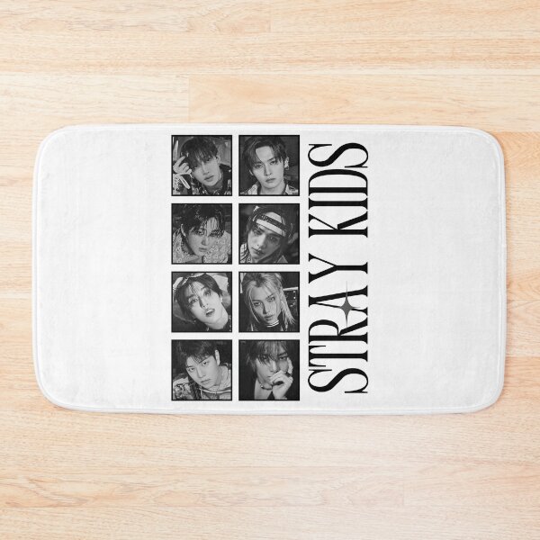Item preview, Stray Kids Group Eye Y2K Preppy Black and White Collage Design designed and sold by HELL0WBELLO.