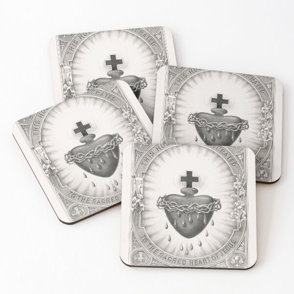 Item preview, The Sacred Heart - This House Is Consecrated To The Sacred Heart of Jesus designed and sold by Oldetimemercan.