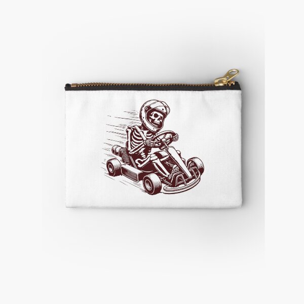 Item preview, Retro Skeleton Go-kart Driver Racing Adventure designed and sold by LuminOrb.