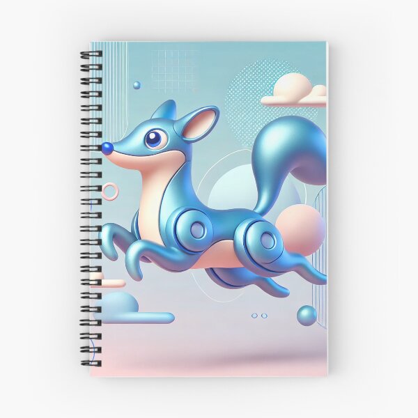 Item preview, Futuristic Blue Dog - Cyber Aesthetic Sci-Fi Art designed and sold by RobiCom.