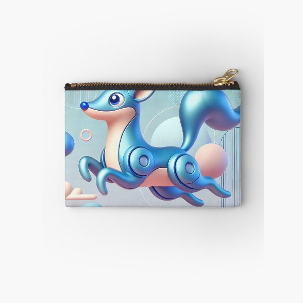 Item preview, Futuristic Blue Dog - Cyber Aesthetic Sci-Fi Art designed and sold by RobiCom.