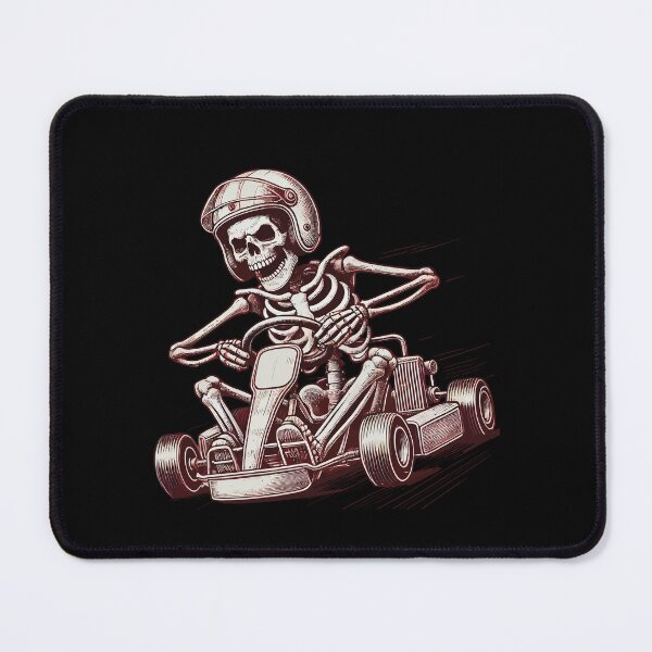 Item preview, Skeleton Go-kart Retro Adventure designed and sold by LuminOrb.