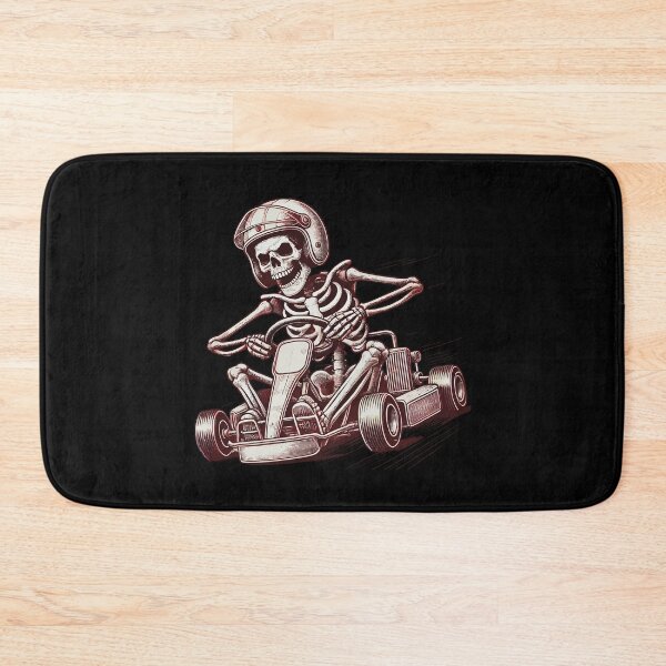 Item preview, Skeleton Go-kart Retro Adventure designed and sold by LuminOrb.
