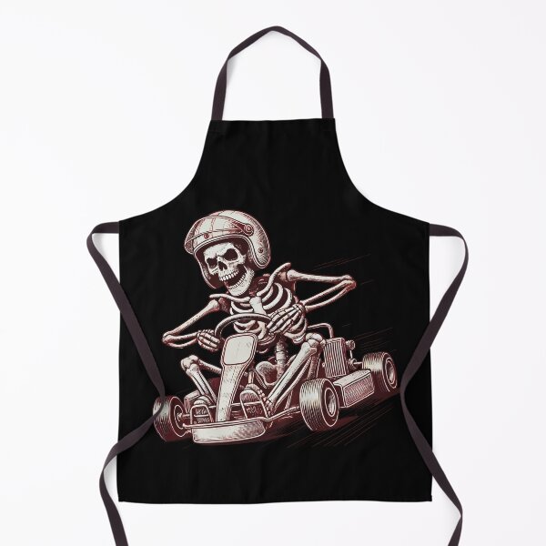 Item preview, Skeleton Go-kart Retro Adventure designed and sold by LuminOrb.