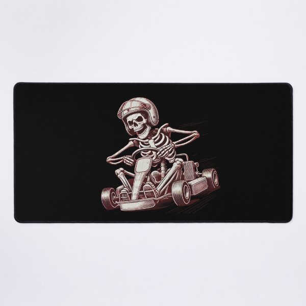 Item preview, Skeleton Go-kart Retro Adventure designed and sold by LuminOrb.