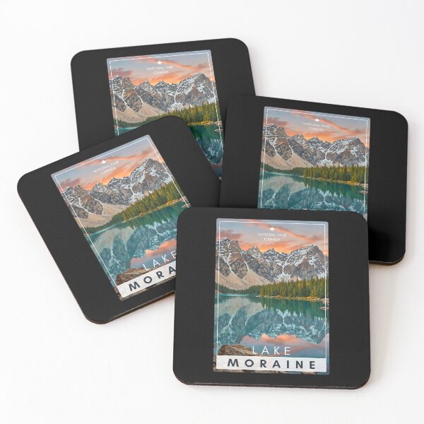 Item preview, Lake Moraine Canada Mountain Art designed and sold by twentytwo ART souvenir designs.