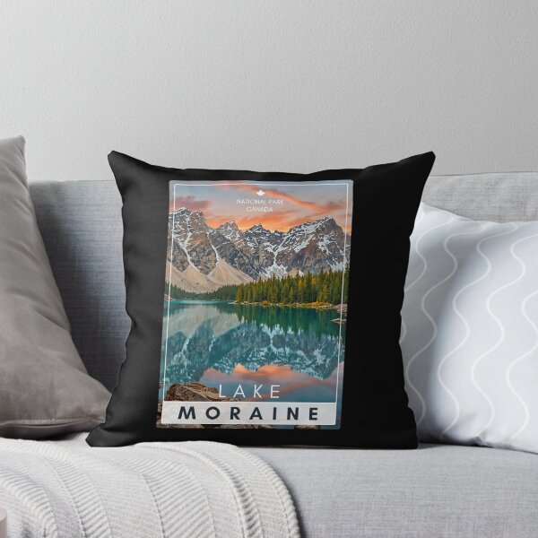 Item preview, Lake Moraine Canada Mountain Art designed and sold by twentytwo ART souvenir designs.