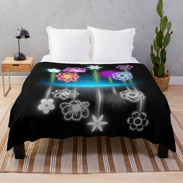 Item preview, Dualistic Neon Flowers designed and sold by Jaruna.
