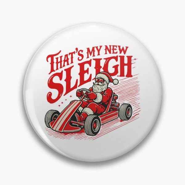 Item preview, Go-kart Christmas Fun In The New Sleigh designed and sold by LuminOrb.