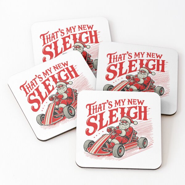 Item preview, Go-kart Christmas Fun In The New Sleigh designed and sold by LuminOrb.