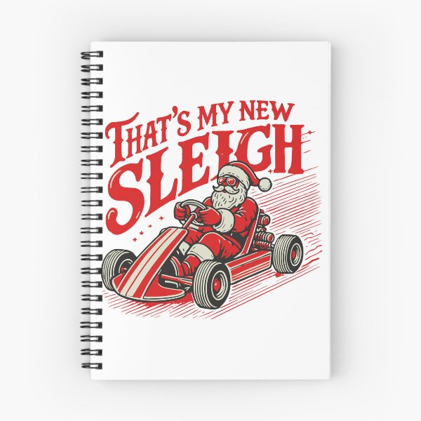 Item preview, Go-kart Christmas Fun In The New Sleigh designed and sold by LuminOrb.