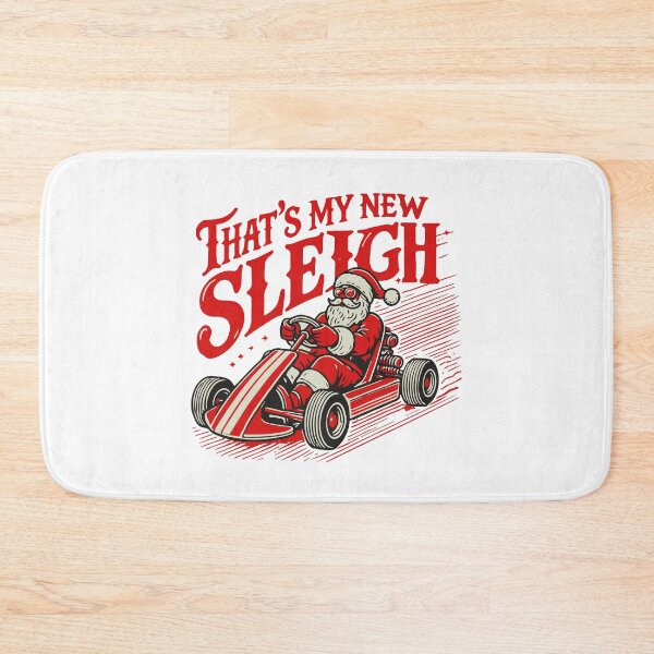Item preview, Go-kart Christmas Fun In The New Sleigh designed and sold by LuminOrb.