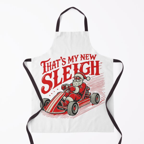 Item preview, Go-kart Christmas Fun In The New Sleigh designed and sold by LuminOrb.