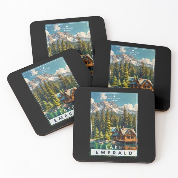 Item preview, Emerald Lake Canada Scenic Art designed and sold by twentytwo ART souvenir designs.