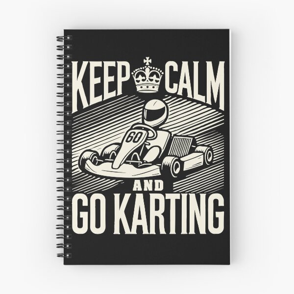 Item preview, Keep Calm And Go Kart Driving Adventure designed and sold by LuminOrb.