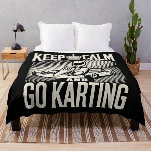 Item preview, Keep Calm And Go Kart Driving Adventure designed and sold by LuminOrb.