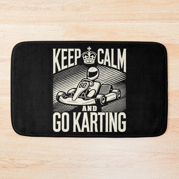 Item preview, Keep Calm And Go Kart Driving Adventure designed and sold by LuminOrb.