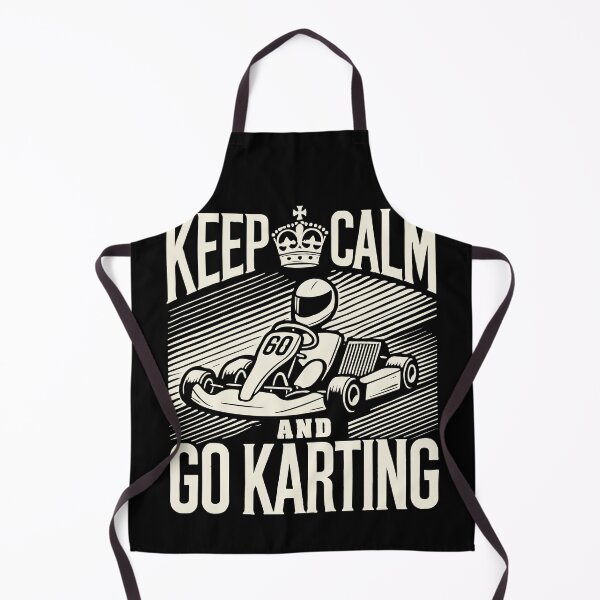 Item preview, Keep Calm And Go Kart Driving Adventure designed and sold by LuminOrb.
