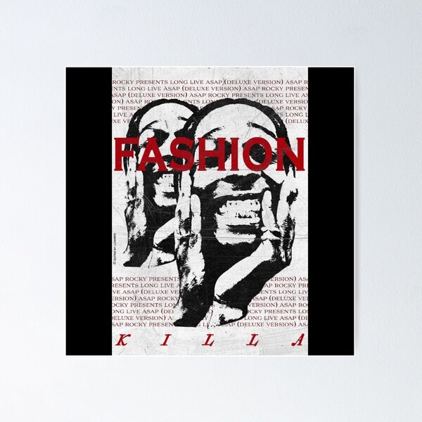 Item preview, ASAP Rocky Poster art designed and sold by BubbleStreet.