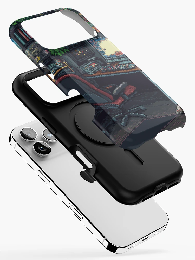 Thumbnail 2 of 4, iPhone Case, Gameroom In 8bit designed and sold by Rtymer.