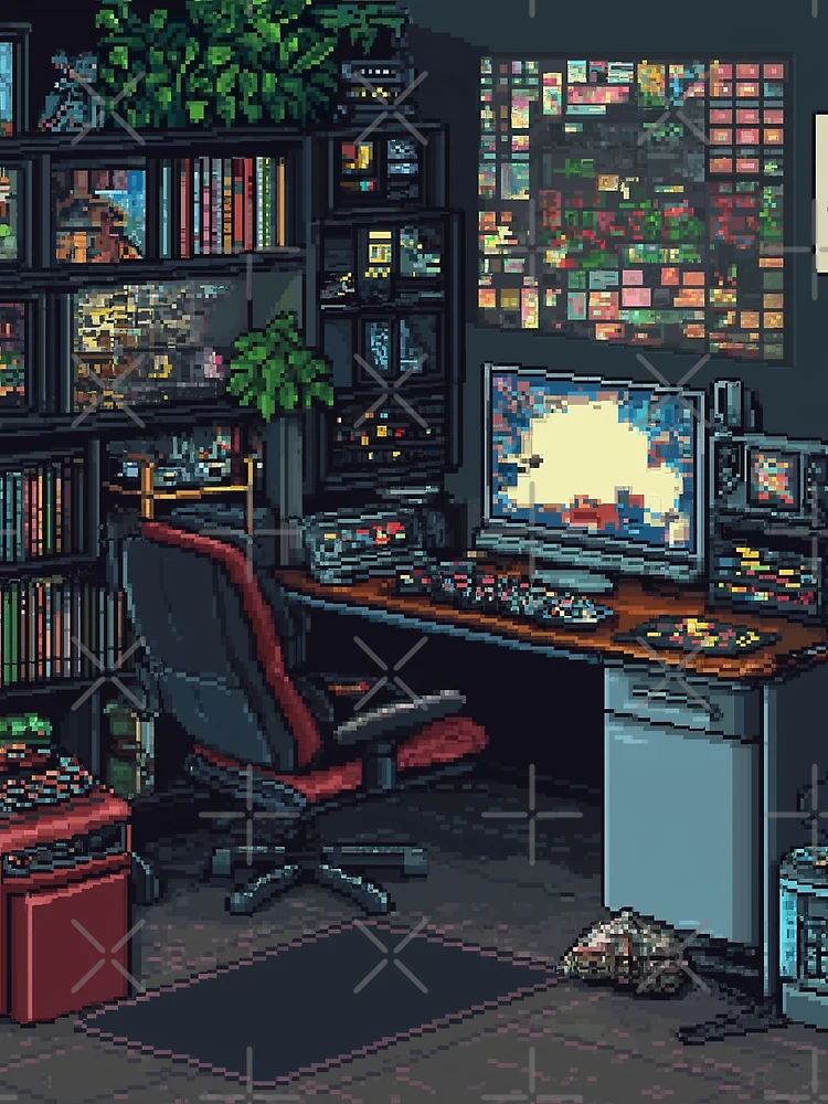 Thumbnail 3 of 3, Scarf, Gameroom In 8bit designed and sold by Rtymer.
