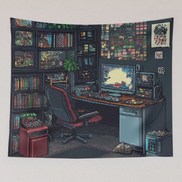 Item preview, Gameroom In 8bit designed and sold by Rtymer.