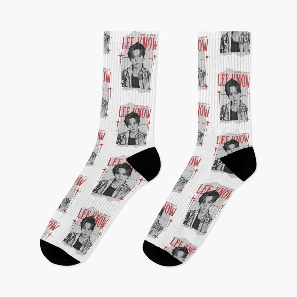 Item preview, Stray Kids Lee Know Y2K Scrapbook Preppy Black and Red Collage Design designed and sold by HELL0WBELLO.