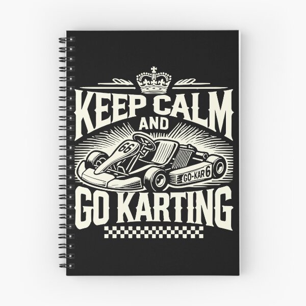 Item preview, Keep Calm And Go-kart Driving designed and sold by LuminOrb.