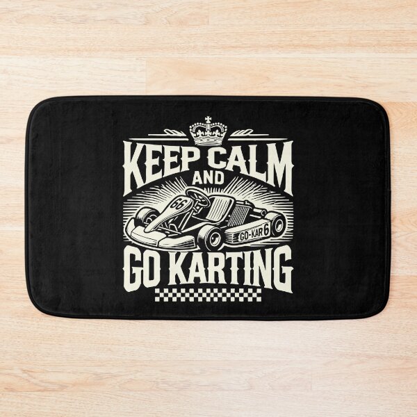 Item preview, Keep Calm And Go-kart Driving designed and sold by LuminOrb.