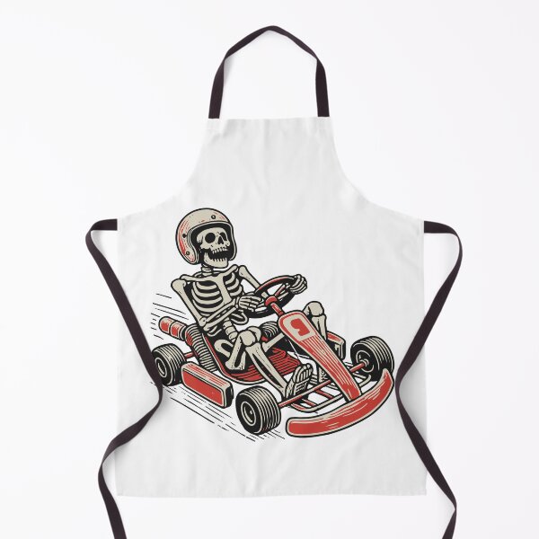 Item preview, Funny Skeleton Go-kart Driver Adventure designed and sold by LuminOrb.
