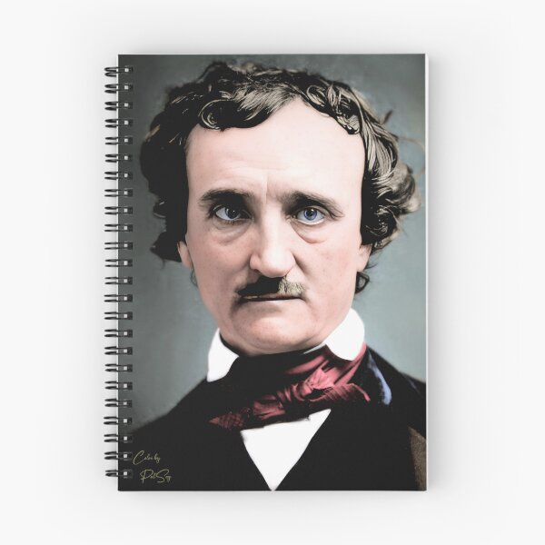 Item preview, Edgar Allan Poe 1849 designed and sold by PatSeg Photos.