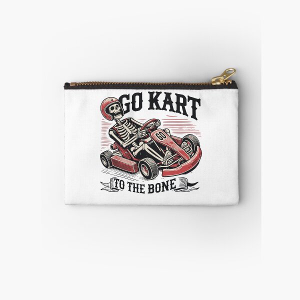 Item preview, Go-kart Up To The Bones Skeleton Racer designed and sold by LuminOrb.