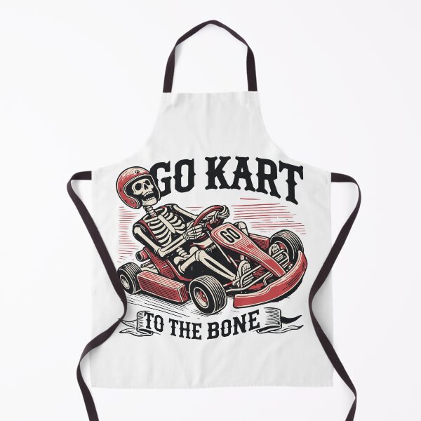 Item preview, Go-kart Up To The Bones Skeleton Racer designed and sold by LuminOrb.