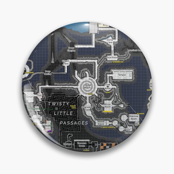 Item preview, Complete Zork Map designed and sold by aaronareed.