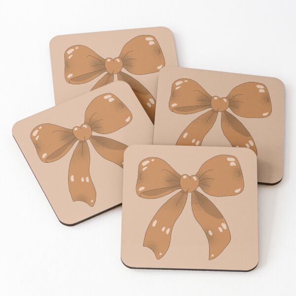 Item preview, Coquette Brown Ribbon Bow  designed and sold by yellowflowerhut.