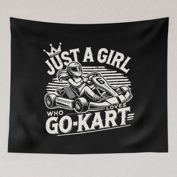 Item preview, A Girl Who Loves Go-kart Adventure designed and sold by LuminOrb.