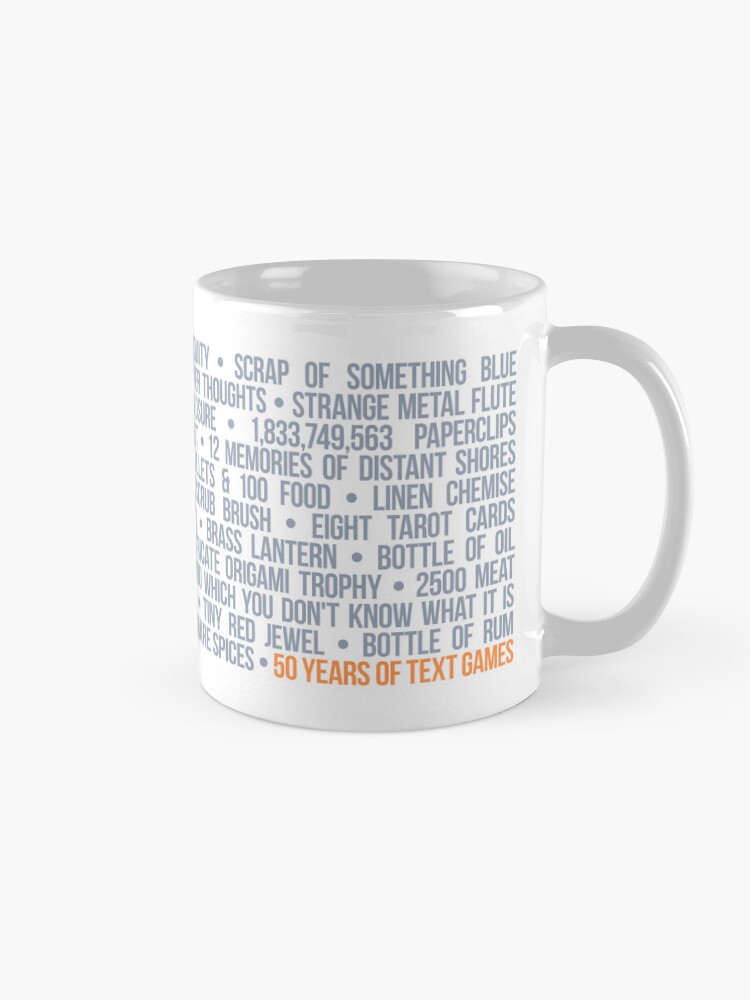 Thumbnail 5 of 6, Coffee Mug, Text Adventure Inventory designed and sold by aaronareed.