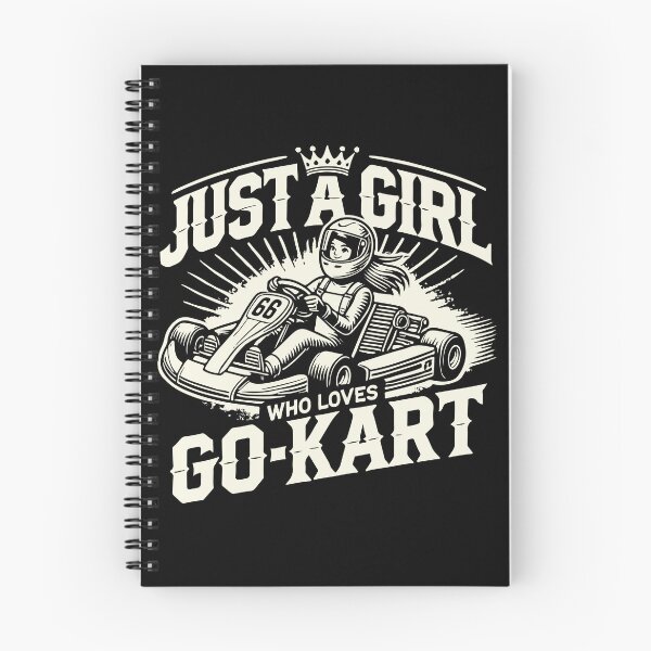 Item preview, Just A Girl Who Loves Go-kart designed and sold by LuminOrb.