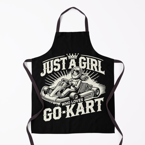 Item preview, Just A Girl Who Loves Go-kart designed and sold by LuminOrb.