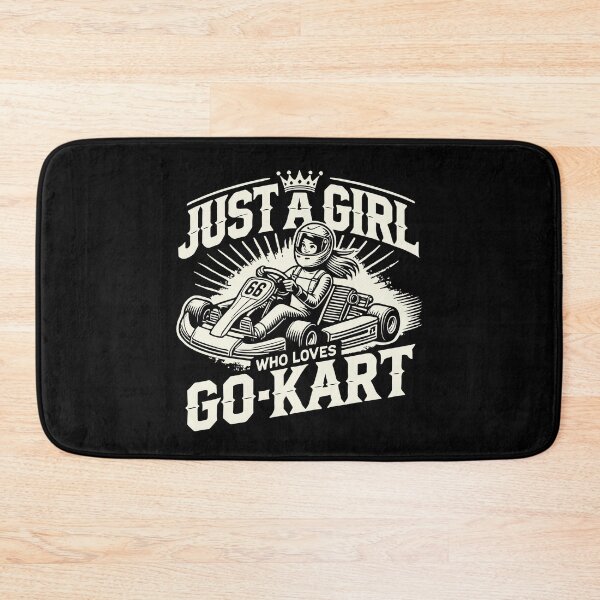 Item preview, Just A Girl Who Loves Go-kart designed and sold by LuminOrb.