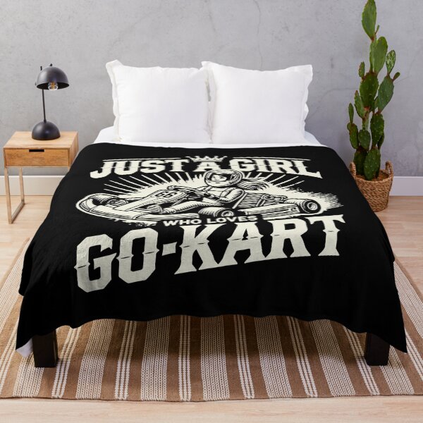Item preview, Just A Girl Who Loves Go-kart designed and sold by LuminOrb.