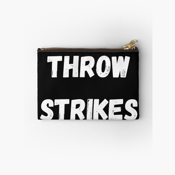 Item preview, Throw Strikes Baseball Design designed and sold by DucksOnAPond.