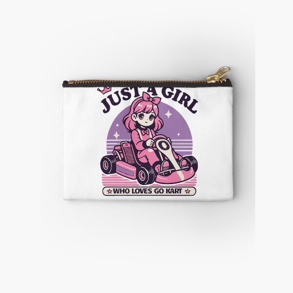 Item preview, Just A Girl Who Loves Go-kart designed and sold by LuminOrb.