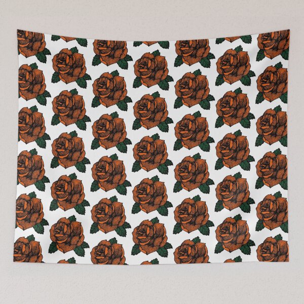 Item preview, Orange Rose Stippled designed and sold by LO Design.
