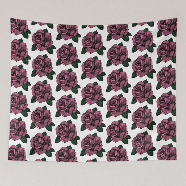 Item preview, Pink Rose Stippled designed and sold by LO Design.