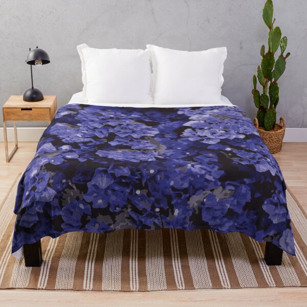 Item preview, Desaturated Indigo Flower Closeup designed and sold by Lyonyx.