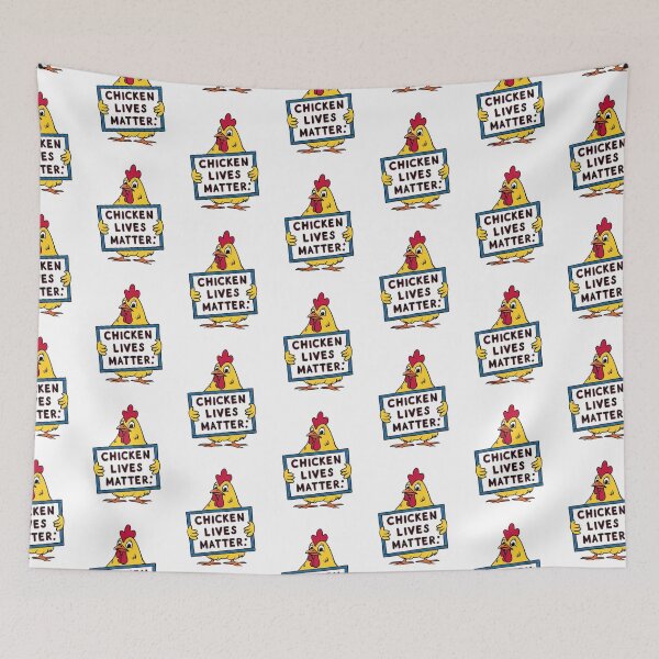 Item preview, Chicken Lives Matter - Vegetarian - Animal Lovers, Humanitarian, PETA designed and sold by ETFStore.