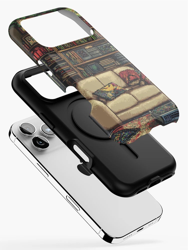 Thumbnail 2 of 4, iPhone Case, Gameroom In 8bit designed and sold by Rtymer.