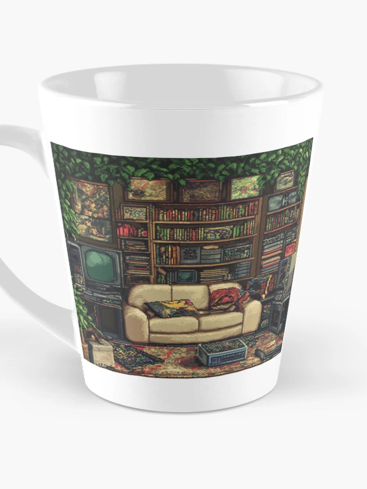 Thumbnail 3 of 4, Coffee Mug, Gameroom In 8bit designed and sold by Rtymer.